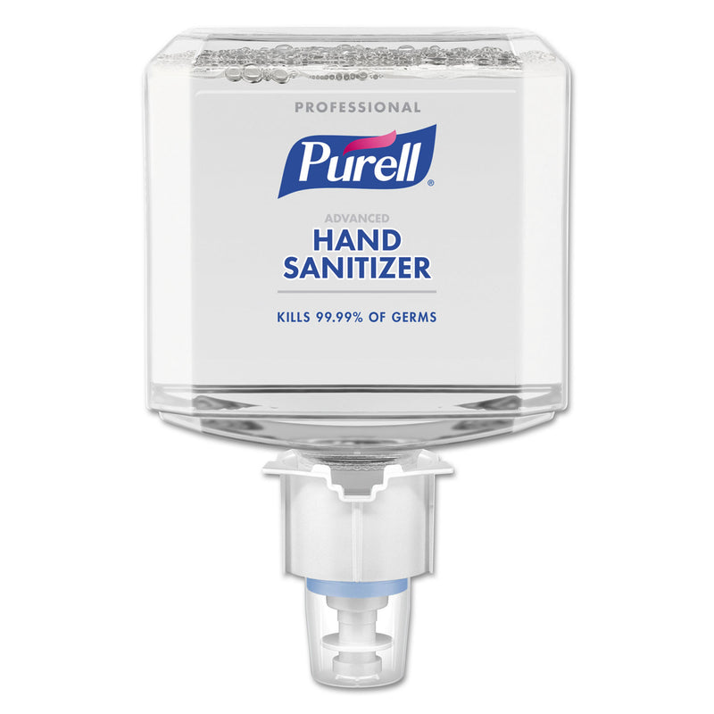 Purell Professional Advanced Hand Sanitizer Foam, 1200 Ml, For Es4 Dispensers, 2/Carton - GOJ505402