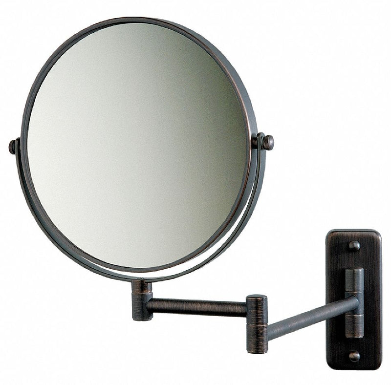 See All Industries Round Bronze Wall Makeup Mirror - JBZSA897