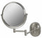 See All Industries Round Nickel Wall Makeup Mirror - JNSA897