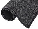 Condor Indoor/Outdoor Entrance Mat, 6 ft L, 4 ft W, 5/16 in Thick, Rectangle, Gray - 30CL79