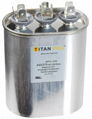 Titan Pro Oval Motor Dual Run Capacitor,20/15 Microfarad Rating,370-440VAC Voltage - TOCFD2015