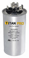 Titan Pro Round Motor Dual Run Capacitor,25/7.5 Microfarad Rating,370-440VAC Voltage - TRCFD2575