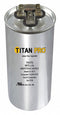 Titan Pro Round Motor Dual Run Capacitor,70/5 Microfarad Rating,370-440VAC Voltage - TRCFD705