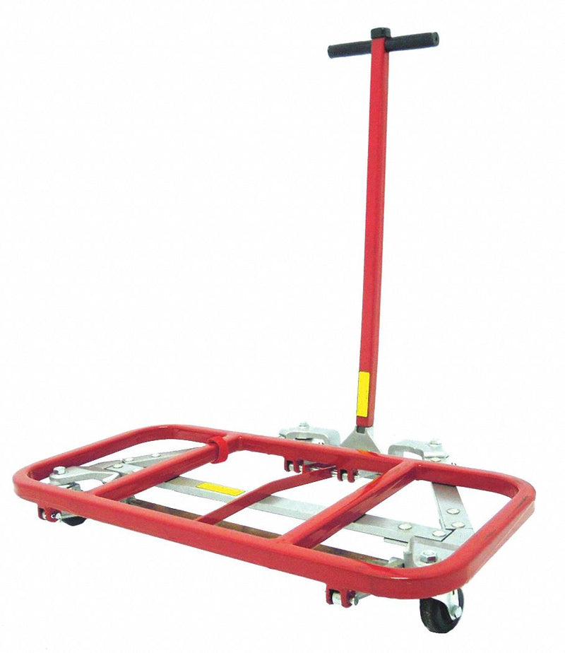 Dayton Lift-and-Roll Desk & Furniture Dolly, 600 lb Load Capacity, 10 1/4 in Raised Height - 30E987