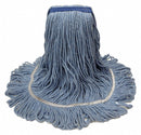 Tough Guy Quick Change, Side-Gate Cotton String Wet Mop Head, Blue - 30LU84