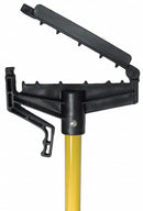 Tough Guy Wet Mop Handle, Quick Change Mop Connection Type, Yellow, Aluminum, 62" Handle Length - 30LU87
