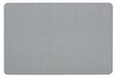 Quartet Push-Pin Bulletin Board, Fabric/Fiberboard, 24"H x 36"W, Light Blue - 7683BE