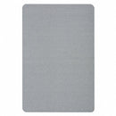 Quartet Push-Pin Bulletin Board, Fabric/Fiberboard, 36"H x 48"W, Light Blue - 7684BE