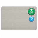 Quartet Push-Pin Bulletin Board, Fabric/Fiberboard, 36"H x 48"W, Gray - 7684G