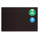Quartet Push-Pin Bulletin Board, Fabric/Fiberboard, 24"H x 36"W, Black - 7683BK