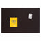Quartet Push-Pin Bulletin Board, Fabric/Fiberboard, 36"H x 48"W, Black - 7684BK