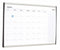 Quartet Gloss-Finish Steel Calendar Planning Board, Wall Mounted, 18 inH x 30 inW, White - ARCCP3018