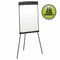 Quartet Gloss-Finish Steel Dry Erase Board, Easel Mounted, Portable/Carry, 35"H x 27"W, White - 67EA