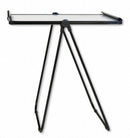 Quartet Gloss-Finish Melamine Dry Erase Board, Easel Mounted, Portable/Carry, 34"H x 27"W, White - 101EL