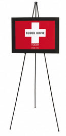 Quartet Easel, Aluminum Frame Material, 63" Overall Height - 29E