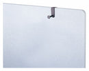 Quartet Over-the-Panel Garment Hook, Single Post, Steel - 20701