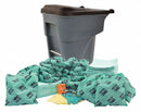 Brady Spill Kit/Station, Drum, Chemical, Hazmat, 63 gal - SKH-65W