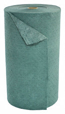 Brady 150 ft Absorbent Roll, Fluids Absorbed: Universal, Heavy, 49 gal, 1 EA - RFPP30P