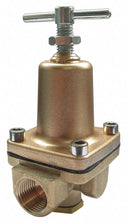 Top Brand Pressure Regulator, Brass, 3 to 50 psi - 30PT99