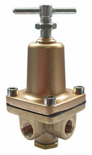 Top Brand Pressure Regulator, Brass, 3 to 50 psi - 30PV04