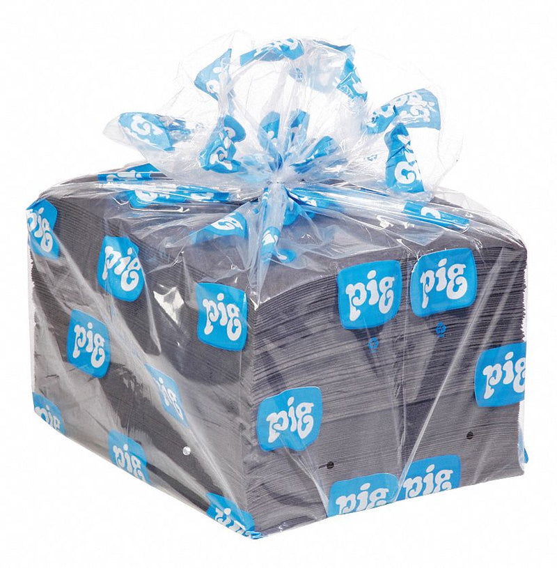 New Pig 20 in Absorbent Pad, Fluids Absorbed: Universal, Medium, 21.7 gal, 125 PK - MAT412