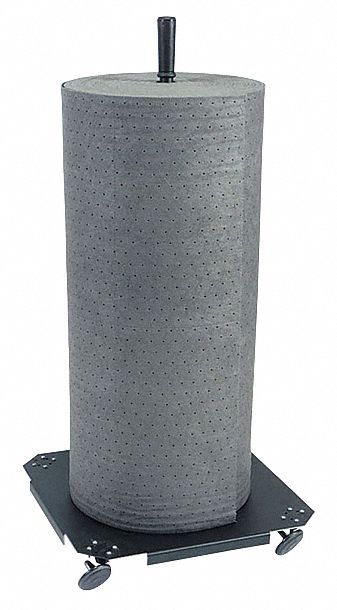 New Pig Vertical Mat Roll Holder, Steel, For Use With Rolls Up to 20 in Diameter x 36 in W, 20 in Length - GEN249