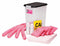 New Pig Spill Kit/Station, Mobile Container, Chemical, Hazmat, 8 gal - KIT395