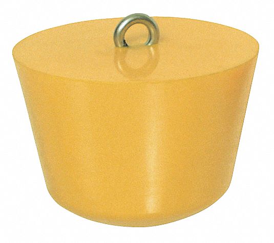 New Pig Polyurethane Drain Plug, Fits Drain Dia. 6 in - PLR252