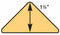 New Pig Barrier Dike, Yellow, 10 ft x 2 1/4 in x 1 3/8 in - PLR212