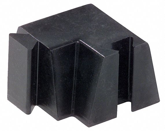 New Pig Barrier Dike Corner, Black, 5 in x 4 3/4 in x 3 in - PLR268-BK