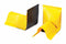 New Pig Spill Berm Wall End, Yellow, 10 in x 7 1/2 in x 4 in - PLR512