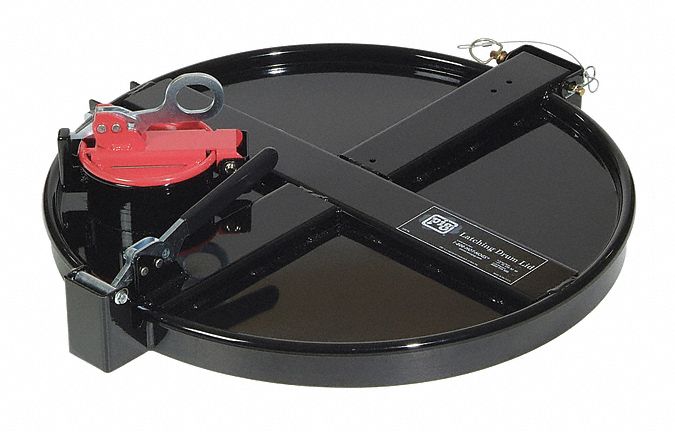 New Pig Vapor-Control Latching Drum Lid, 55 gal Load Capacity, Number of Drums 0, 26 3/4 in Length - DRM1033-RD