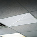 New Pig Ceiling Diverter, 4 ft x 2 ft., Ceiling Clips, White, Polyethylene - TLS367