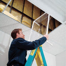 New Pig Above The Ceiling Diverter, 2 ft 8 1/4 in x 1 ft. 10-1/4", Frame, Clear, Polyester, PVC - TLS620-CL