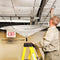 New Pig Roof Diverter, 4 ft 4 in x 2 ft. 10", Straps, Clear, 33% Polyester, 67% PVC - TLS753-CL