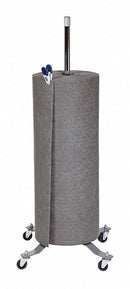 New Pig Surgical Absorbent Mat Roll Dispenser, Stainless Steel, For Use With PIG(R) Surgical Absorbent Mat - HC300