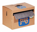 New Pig 150 ft Absorbent Roll, Fluids Absorbed: Universal, Light, 9.8 gal, 1 EA - MAT141