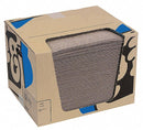 New Pig 20" Absorbent Pad, Fluids Absorbed: Oil-Based Liquids, Heavy, 22 gal., 100 PK - MAT540