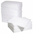 New Pig 22 in Absorbent Pad, Fluids Absorbed: Chemical, Hazmat, Heavy, 48 gal, 50 PK - MAT209