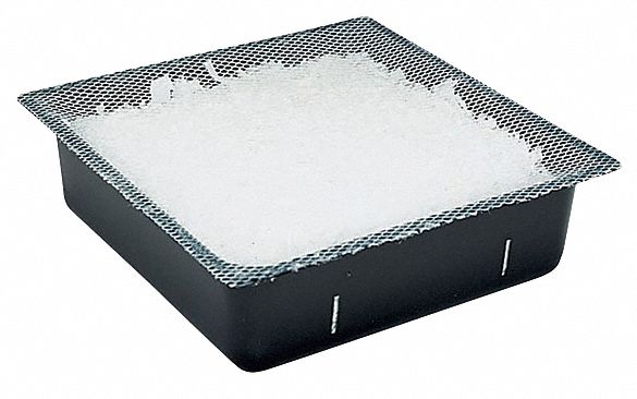 New Pig Absorbent Pan, Polypropylene, 6 gal Spill Capacity, 10 1/4 in Length, 10 1/4 in Width - PAN401