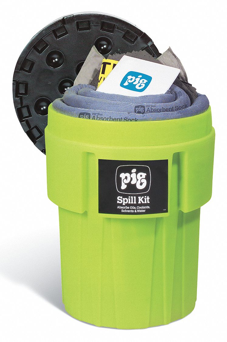 New Pig Spill Kit/Station, Drum, Universal, 39 gal - KIT263