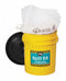 New Pig Spill Kit/Station, Bucket, Oil-Based Liquids, 4.3 gal - KIT4200