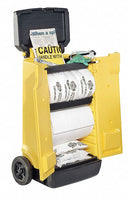 New Pig Spill Kit/Station, Cart, Oil-Based Liquids, 15 gal - KIT444