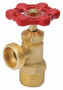 Top Brand 1/2" Brass Boiler Drain Valve, MNPT x MGHT - 102-003NL