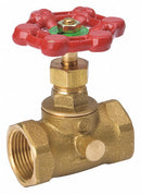 Top Brand 1/2 in IPS Brass Stop and Waste Valve - 105-103NL