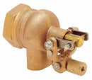BOB Pipe-Mount Float Valve, 3/8 in -16 Rod Thread, Lead Free Brass - R605T-2-LF