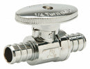 Zurn Rough Brass Multi-Turn Supply Stop, Barb Inlet Type, 160 psi - QQTV60SGX