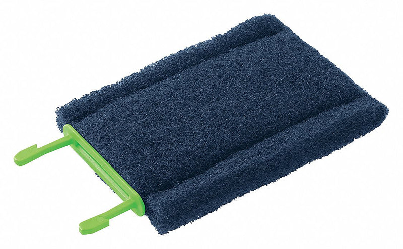Scotch-Brite 5-1/2" x 3" Synthetic Fibers, Non-Abrasive Particles, Resin Cleaning Pad, Blue, 6PK - 903