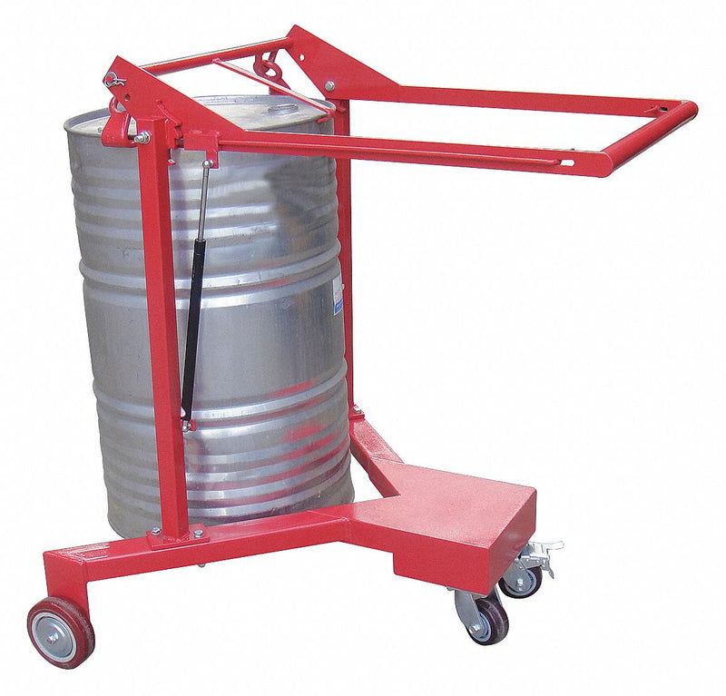 Dayton Drum Palletizer, 880 lb Load Capacity, 42 in Overall Length, Steel, Drum Capacity 55 gal - 30YP24