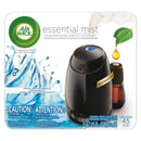 Air Wick Essential Mist Starter Kit, Fresh Breeze, 0.67 Oz, 4/Carton - RAC98577